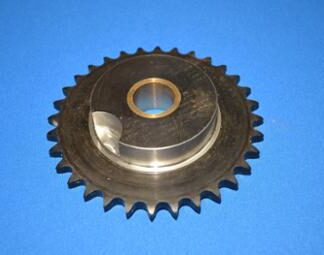 40B32 Clutch Sprocket with Mill Out and Bushing