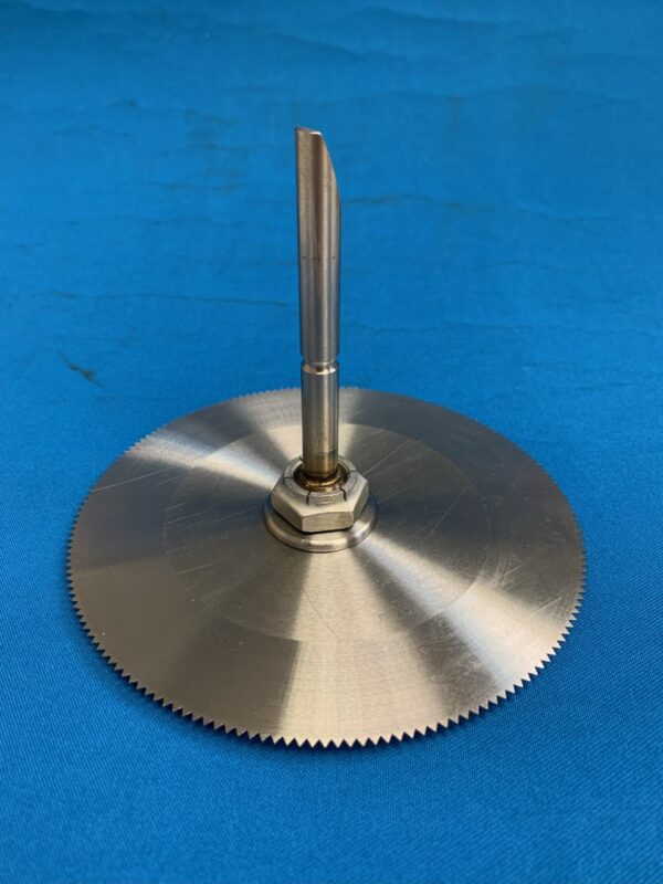 Bagel Blade Assembly Model 06BS style with Lock Nut, no rivets