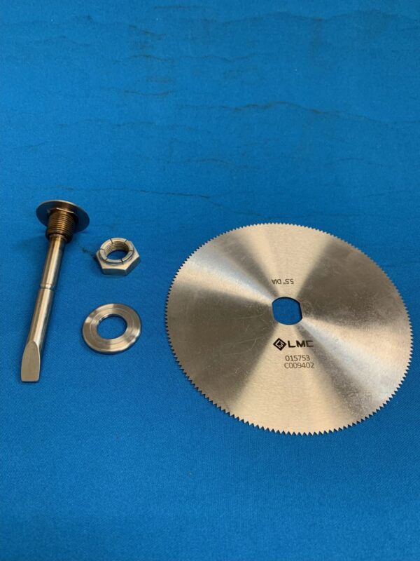 Bagel Blade Assembly Model 06BS style with Lock Nut, no rivets.