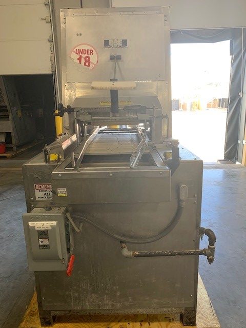 Lenexa Manufacturing Company sells a refurbished UBE 90-75 slicer and a wide selection of other new and used bakery machines and parts.